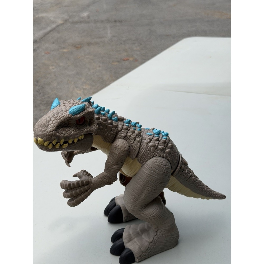 Jurassic‎ World Dinosaur Imaginext Action Figure T-Rex Thrashing Indominus Rex
